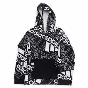 Adidas Monochrome Graphic Hoodie size medium (10/12)